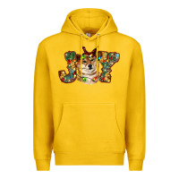 Lemon shiba inu christmas joy Premium Hoodie - RanaPortraitStore