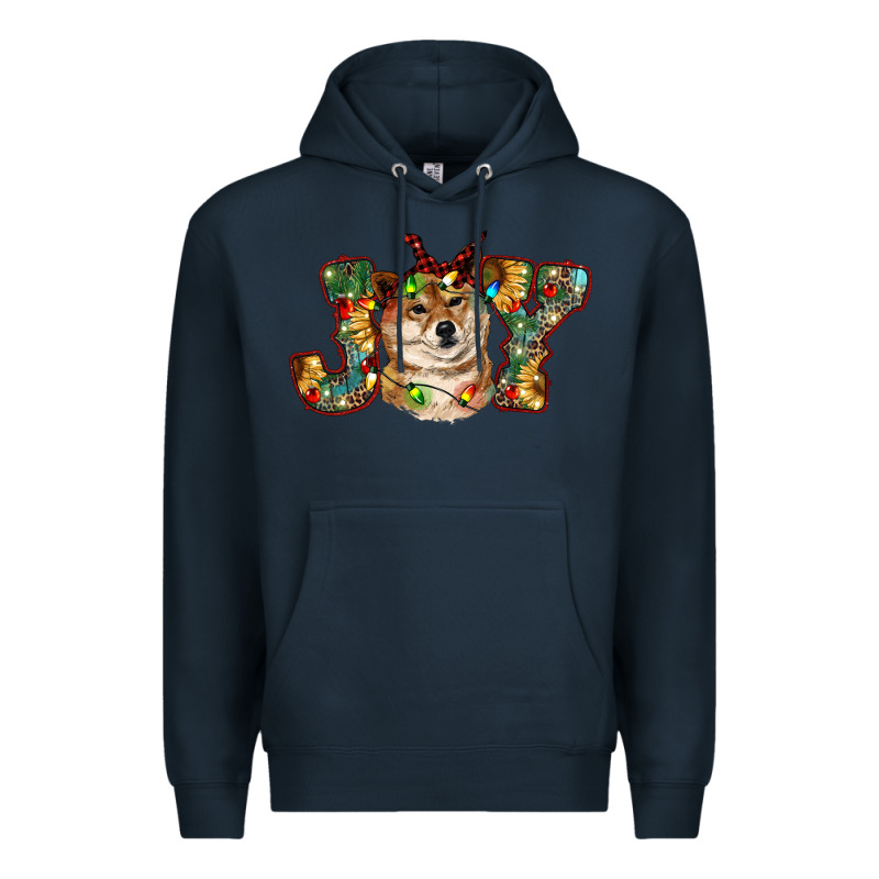 Shiba Inu Christmas Joy Premium Hoodie by RanaPortraitStore | Teevron