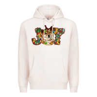Pale Pink shiba inu christmas joy Premium Hoodie - RanaPortraitStore