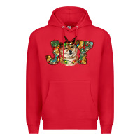 Red shiba inu christmas joy Premium Hoodie - RanaPortraitStore