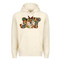 Sandshell shiba inu christmas joy Premium Hoodie - RanaPortraitStore