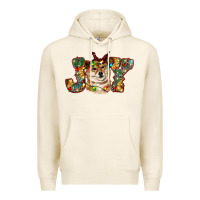 Tofu shiba inu christmas joy Premium Hoodie - RanaPortraitStore