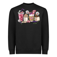 Black Mama coffee cup mother's day Heavyweight Sweatshirt - HowdyJamesFarm