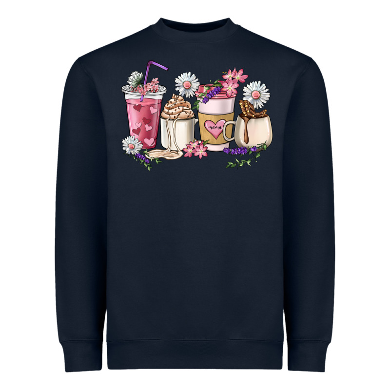 Mama Coffee Cup Mother's Day Heavyweight Sweatshirt by HowdyJamesFarm | Teevron