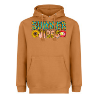 Meerkat Summer Vibes Heavyweight Hoodie - CowhideDigitalArt