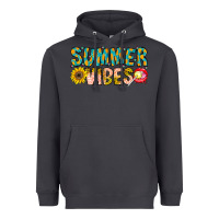 Smoke Summer Vibes Heavyweight Hoodie - CowhideDigitalArt