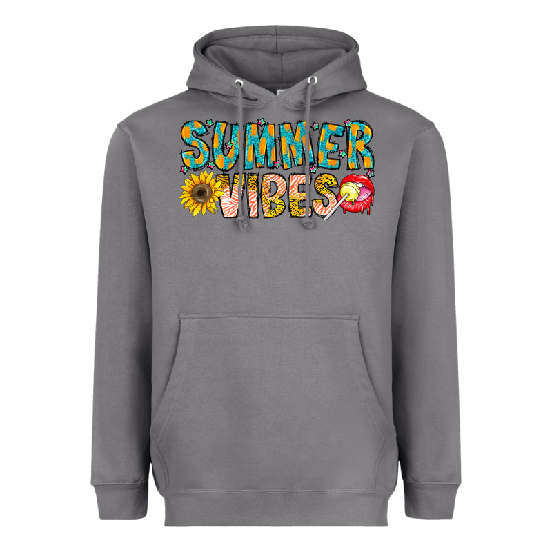 Summer Vibes Heavyweight Hoodie by CowhideDigitalArt | Teevron