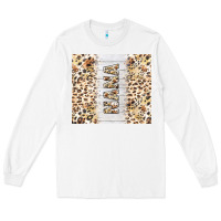 White mother's day nana leopard tumbler tbs Long Sleeve Tee - TumblerDesignByShophia