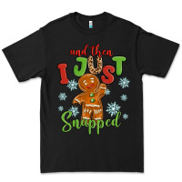 Black and then i just snnaped Premium Tee - MaliasSmallBusiness