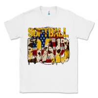 White American Softball Dad Classic Tee - Bettercallsaul