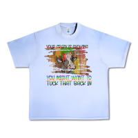 Grape Ice Your Crazy Is Showing Urban Heavy Tee - Bettercallsaul