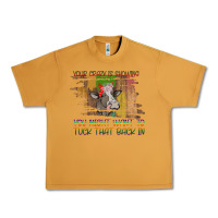 Peanut Butter Your Crazy Is Showing Urban Heavy Tee - Bettercallsaul