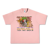 Salmon Your Crazy Is Showing Urban Heavy Tee - Bettercallsaul