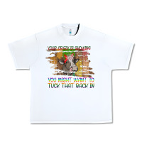 White Your Crazy Is Showing Urban Heavy Tee - Bettercallsaul
