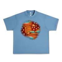 Pebble Blue fall patch Urban Heavy Tee - JahusDesignShop