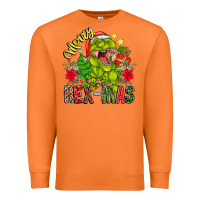 Carrot Merry Rexmas Premium Sweatshirt - CowhideDigitalArt