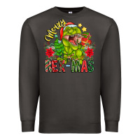 Smoke Merry Rexmas Premium Sweatshirt - CowhideDigitalArt