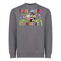 Storm Easter wishes and bunny kisses Easter gnomies  Eas Heavyweight Sweatshirt - CowGirlArtShop