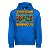 Cobalt western home wind wheel sunflowers Urban Hoodie - Artiststas