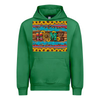 Emerald western home wind wheel sunflowers Urban Hoodie - Artiststas