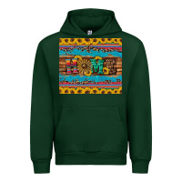 Forest Green western home wind wheel sunflowers Urban Hoodie - Artiststas