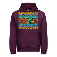 Mauve Wine western home wind wheel sunflowers Urban Hoodie - Artiststas