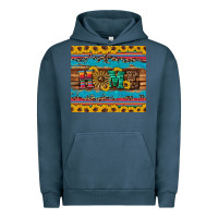 Pigment Midnight Navy western home wind wheel sunflowers Urban Hoodie - Artiststas
