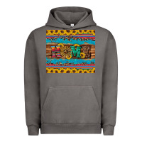 Pigment Tornado western home wind wheel sunflowers Urban Hoodie - Artiststas