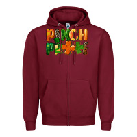 Burgundy pinch proof Zipper Hoodie - FaDigitalArtStudio