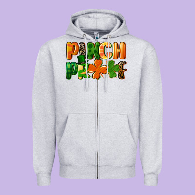 Pinch Proof Zipper Hoodie Designed By Fadigitalartstudio