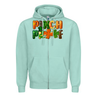 Seafoam pinch proof Zipper Hoodie - FaDigitalArtStudio