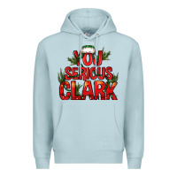Blue Mist you serious clark bbs Premium Hoodie - BundleAndBundleShop