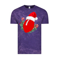Cloud Purple Christmas Football Vintage Tee - Bettercallsaul