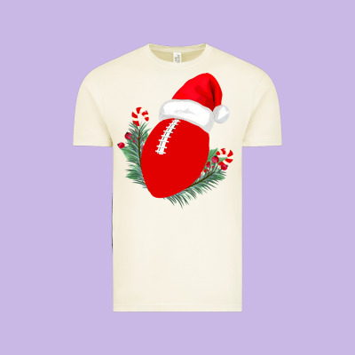 Christmas Football Vintage Tee Designed By Bettercallsaul