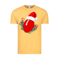 Vintage Mustard Christmas Football Vintage Tee - Bettercallsaul