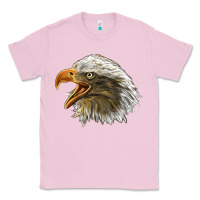 Bubblegum Pink Bald Head Eagle Classic Tee - LillyAllenDesigns