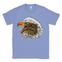 Colony Blue Bald Head Eagle Classic Tee - LillyAllenDesigns