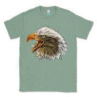 Sage Bald Head Eagle Classic Tee - LillyAllenDesigns