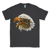 Smoke Bald Head Eagle Classic Tee - LillyAllenDesigns