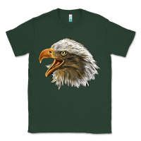 Sports Green Bald Head Eagle Classic Tee - LillyAllenDesigns