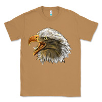 Toasted Coconut Bald Head Eagle Classic Tee - LillyAllenDesigns