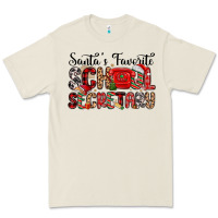 Bone santa s favorite coffee school secretary Premium Tee - MaliasSmallBusiness