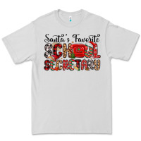 Dove Grey santa s favorite coffee school secretary Premium Tee - MaliasSmallBusiness