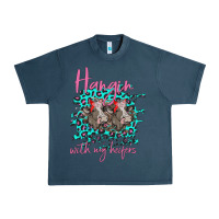 Midnight Navy Hangin With My Heifers Urban Heavy Tee - Bettercallsaul