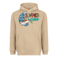 Mushroom Summer Vibes Heavyweight Hoodie - CowhideDigitalArt