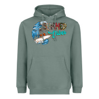 Sage Summer Vibes Heavyweight Hoodie - CowhideDigitalArt