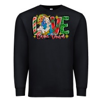 Black Love Came Down Premium Sweatshirt - CowhideDigitalArt
