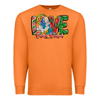Carrot Love Came Down Premium Sweatshirt - CowhideDigitalArt