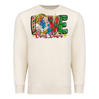 Sandshell Love Came Down Premium Sweatshirt - CowhideDigitalArt
