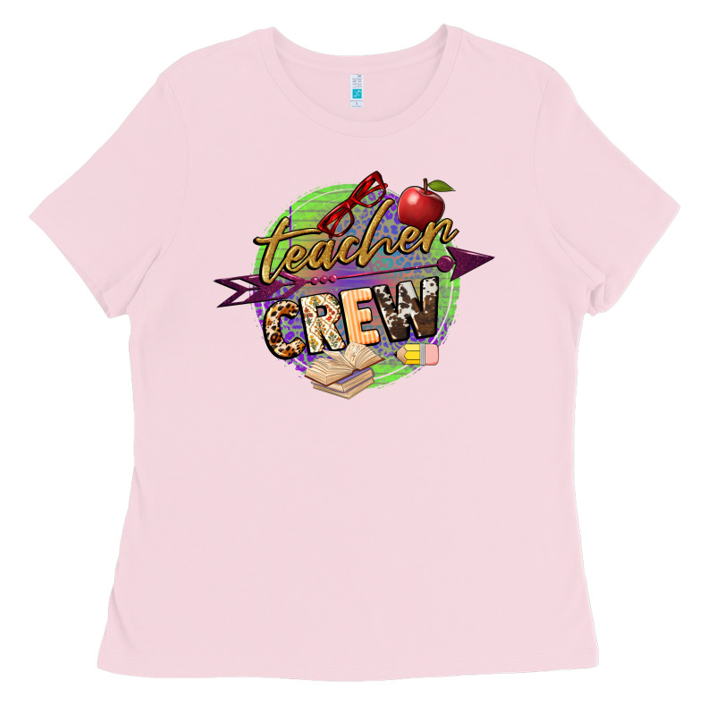 Teacher Crew Ladies Tee by NancyCooperArtShop | Teevron